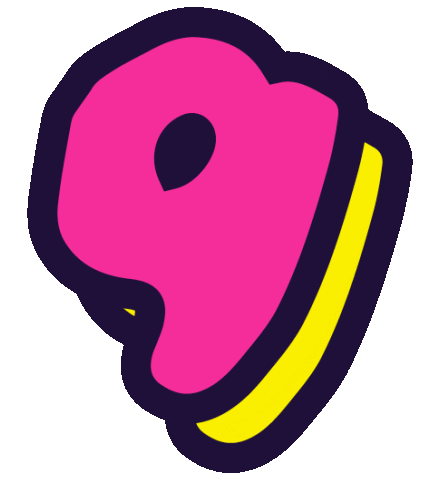 9 December Christmas Sticker