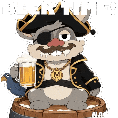Drunk Happy Hour Sticker