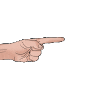 Hand Showing Sticker by seowerk