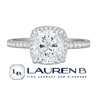 diamond love Sticker by Lauren B Jewelry