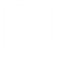 WittyInk white simple square minimalistic Sticker