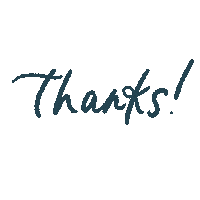 starryeyedletterco thank you thanks grateful gratitude Sticker