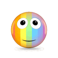 desiwebsite rainbow emoji smiley smiley face Sticker