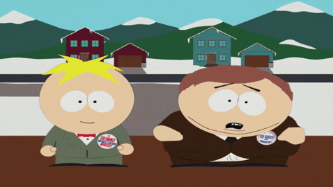 eric cartman suits GIF by South Park 