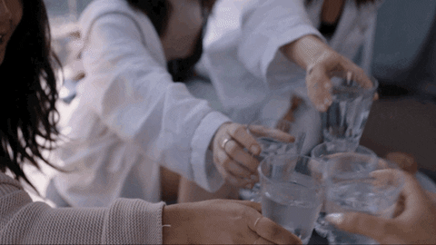 FredericksOfHollywood giphyupload celebration water cheers GIF