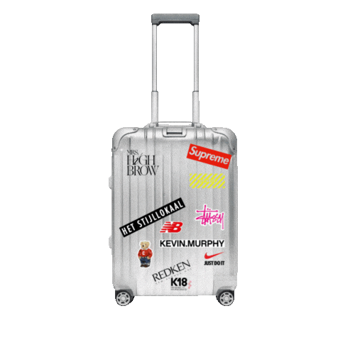 hetstijllokaal travel nike supreme just do it Sticker