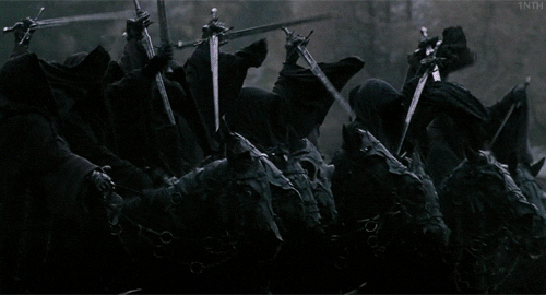 lord of the rings Ring Wraiths GIF