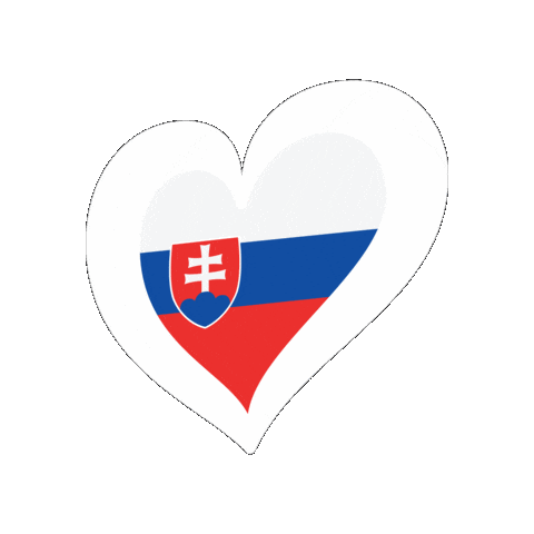 Heart Slovakia Sticker by Eurovision Song Contest