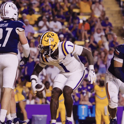 College Football GIF by LSU Tigers