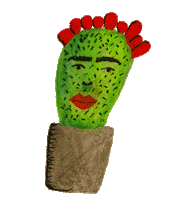 Cactus Sticker