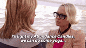 real housewives yoga GIF