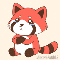 Sad Red Panda GIF
