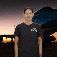 Royal Dutch Airlines Thumbs Up GIF by KLM