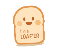 Loaf Sticker by theloafasia