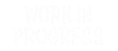 Work In Progress Writing Sticker