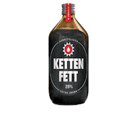 KETTENFETT saufen schnaps lakritz kettenfett Sticker