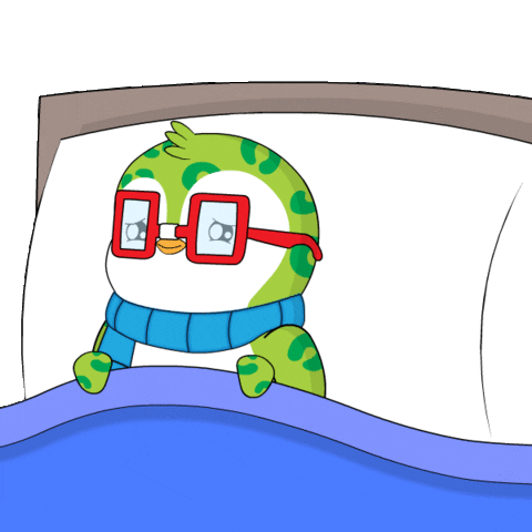 Tired Good Night GIF by Pudgy Penguins