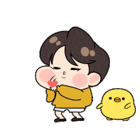dlosticker kawaii sticker baka dlo Sticker