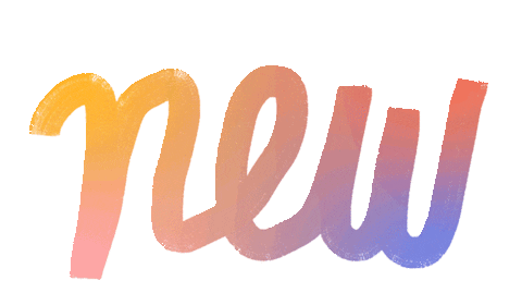 New Video Rainbow Sticker