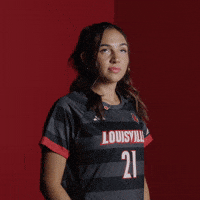 Womens Soccer Go Cards GIF by Louisville Cardinals