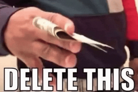 Funny Meme Delete GIF