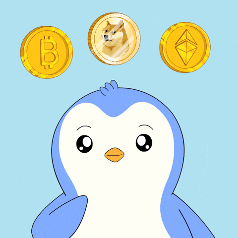 Crypto Bitcoin GIF by Pudgy Penguins