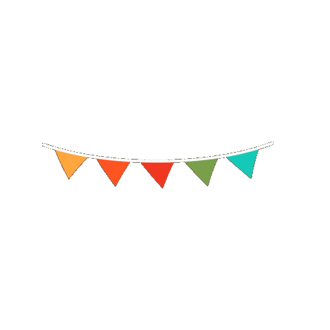 Rainbow Banner Sticker by Think Together