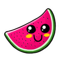 Fruit Watermelon Sticker