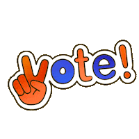 Voting Presidential Election Sticker