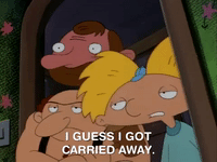hey arnold nick splat GIF