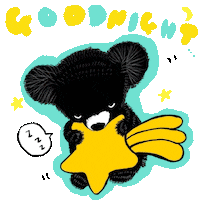 Sleepy Star Sticker