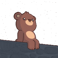 Sad I Love You Sticker by BEARISH