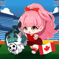 Alphonso Davies Football GIF by DigiDaigaku