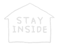 Home Corona Sticker