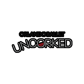 Ob Uncorked Sticker by Orlando Ballet