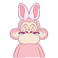 Pink Baby Sticker