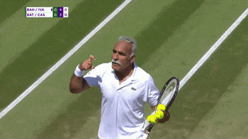 mansour bahrami model GIF by Wimbledon