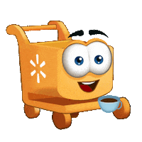 cafe shopping cart Sticker by Walmart Mexico