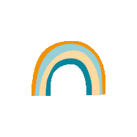 Rainbow Colors Sticker by Nicole Adelaars