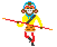 8-Bit Game Sticker by floodcomics