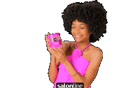 Cacheada Sticker by Salon Line