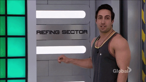 run away GIF by Big Brother Canada