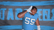 University Of North Carolina Football GIF by UNC Tar Heels