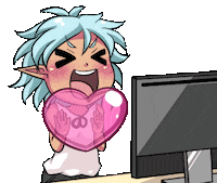 Heart Love Sticker by Jin