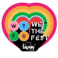 Wtf22 Sticker by We The Fest