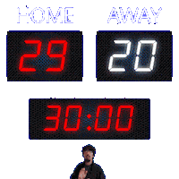 20 Away Sticker
