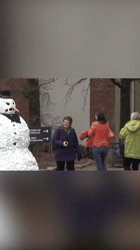 Surprised Hidden Camera GIF by Freaky The Scary Snowman