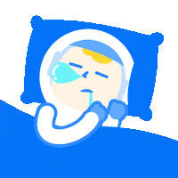 Tired Sleep Sticker by Snapask