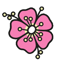 Flower Sticker by bilou
