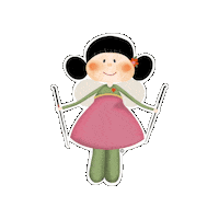 NearteNeparte arte anna lana cuore Sticker
